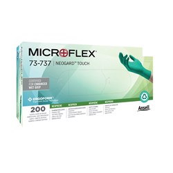 Ansell Gloves - Microflex Neogard Touch - Neoprene - Non Sterile - Powder Free - Medium, 200-Pack