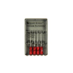 Finger Plugger HENRY SCHEIN 21mm Red Pack of 4