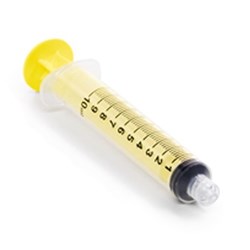 60011175 CanalPro Color Syringes 10ml yellow 50 syringes per box