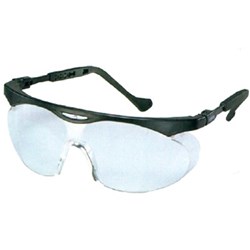 UVEX Skyper Safety Glasses Clear Lens Black