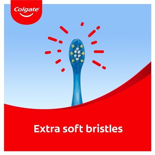 Colgate Manual Toothbrush - Junior - Bluey - 2-5 Years - Extra Soft Bristles, 8-Pack