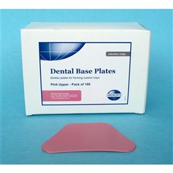 Base Plate Pink Uppper 1.4mm Thickness Pack of 100